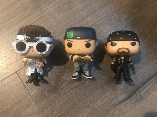 WWE FUNKO Lot Of 3 John Cena Undertaker Miz Wrestling