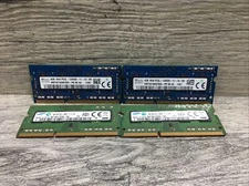 Lot SK Hynix And Samsung 4GB 1Rx8 PC3L-12800S Laptop Memory Ram T7