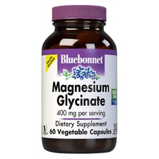 Bluebonnet Magnesium Glycinate 60 Veg Capsule...