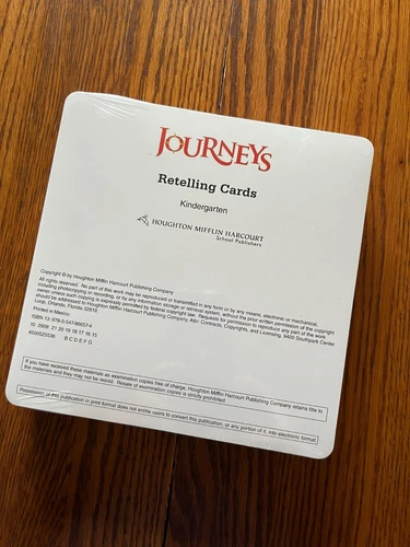 Journeys Kindergarten Retelling Cards - BRAND NEW in shrink wrap. FREE shipping!