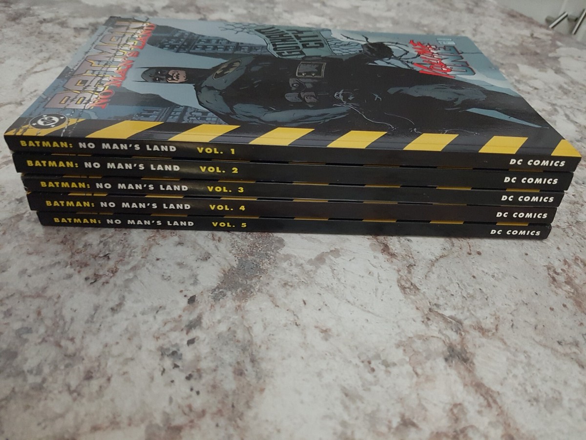 Batman No Man's Land Vol 1-5 TPB Graphic Novel Set VF/NM 2 3 4 DC