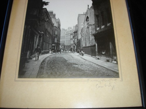 Gerahmt Antik Fotografie Cambridge Trinity Strasse Ramsey & Muspratt - Picture 5 of 6