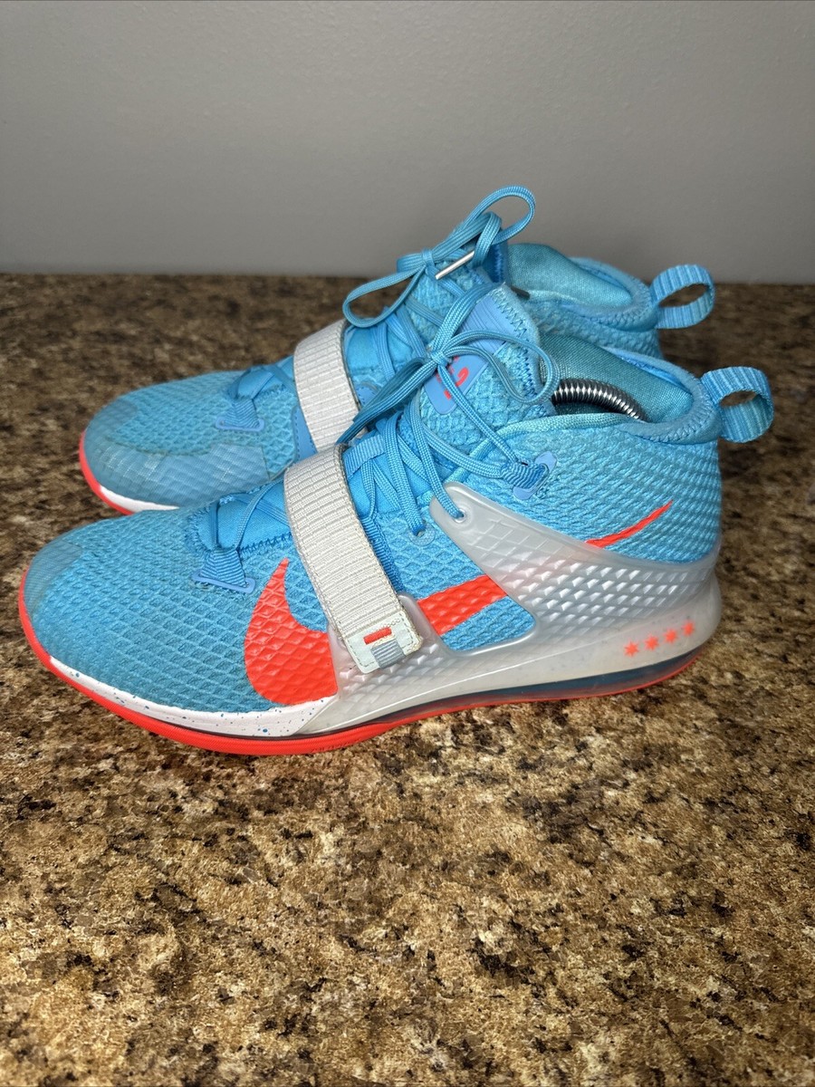 Nike Air Force Max “Chicago”, Men's Blue Fury/Bright Crimson