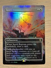 Foil Borderless SPARK RUPTURE March of the Machine The Aftermath MTG NM 🔥