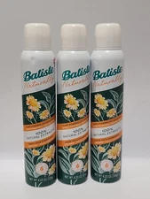 (3 Pack) Batiste Naturally Green Tea & Chamomile Dry Shampoo For All Hair Types