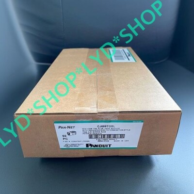 50PCS/Box New CJ688TGBL Mini-Com TX6 Plus Jack Module Black