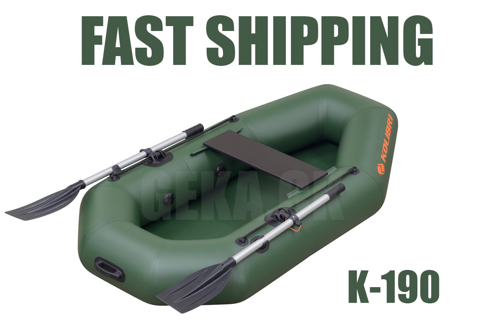 Nuevo Kolibri K-190 Hinchable Remo Barco Calidad Premium Pesca Kayak Bote