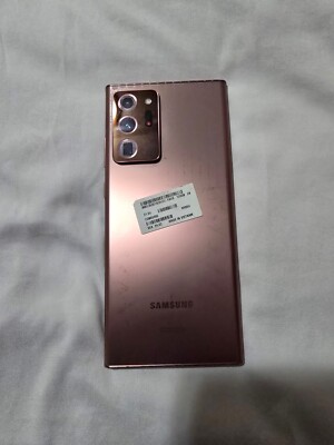 Samsung Galaxy Note 20 Ultra 5G phone with tiktok