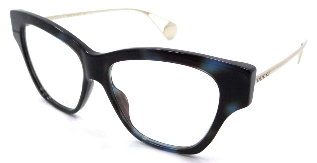 Gucci Eyeglasses Frames GG0438O 003 52-14-140 Havana / Gold  display picture 1