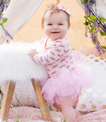 Soft Pink Ruffle Tutu for Baby