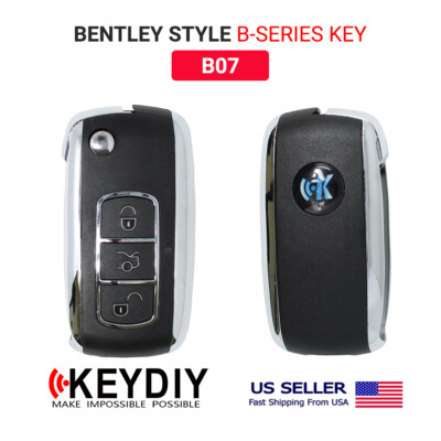 KEYDIY Flip Remote Key Bentley Style B-Series 3 Button B07 for KD-X2