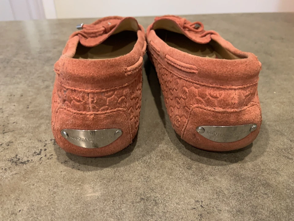 ZAPATOS MICHAEL KORS MARGARITA GAMUZA MOCASINES SIN CORDONES CANELA 6M Mujer’s Foto 4 de 4