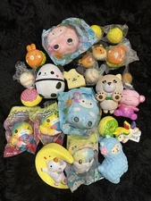 Huge Random Cute 23 Assorted Squishy Bundle Lot 