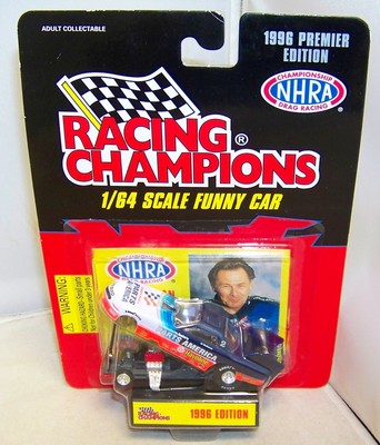 1:64 RACING CHAMPIONS 1996 NHRA PARTS AMERICA HAVOLINE FUNNYCAR AL HOFFMAN NIP