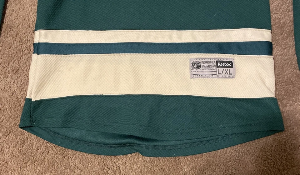 Reebok Minnesota Wild Hockey Jersey Stitched  Ryan Suter Size Youth L / XL NHL - Image 3 of 4