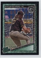 2025 Panini Donruss Optic Rated Prospects Circles Prizm Boston Bateman #118 1s6j