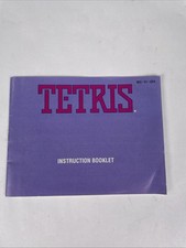 Tetris NES Authentic Manual Only No Game 