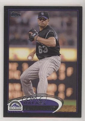 2012 Topps Black 2/61 Rafael Betancourt #444 v3x