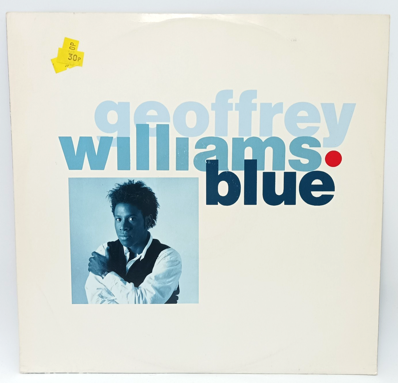 Geoffrey Williams Blue  [Maxi 12""] Record 12"" Single Vinyl 1989 Synth Pop