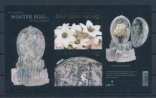 LT16517 Finland 2005 Faberge egg handicrafts good sheet MNH