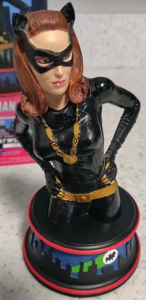 Diamond Select Catwoman Batman Clásico TV 6" Busto Estatua Figura #672/3000 CIB Foto 2 de 4
