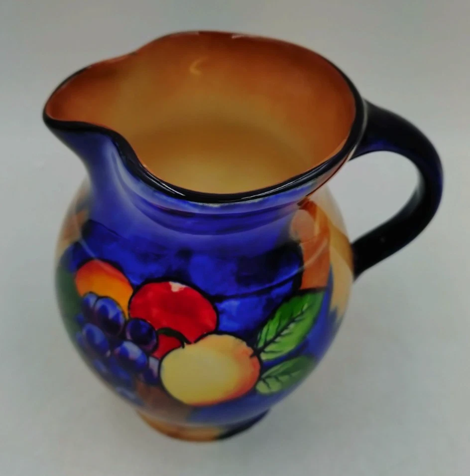 Vintage H & K Tunstall Autumn Design Multicoloured Glazed Design Height 5.5" - Image 2 of 4