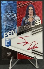 2023 Panini WWE PL-SDV Sonya DeVille 13/49 Donruss Elite Autographs WWF