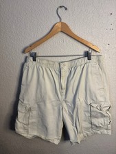 Vintage OP Sport Ocean Pacific Men s Cargo Shorts Beige Size L