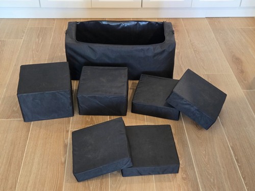 Used Hanson Fong Photography posing blocks, good condition, set of 6.