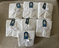 Lot Gerber Unisex Hooded Terry Baby Towels Set White 26x30