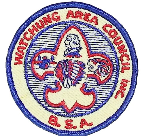 Watchung Area Council NJ CP BSA Patch BLU Bdr (ZG621)