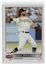 Dansby Swanson 2022 Topps Chrome Update 2022 All-Star Game Refractor Atlanta