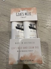 The Natural Goats Milk Company Hand Cream Duo with Manuka Honey 2x125ml