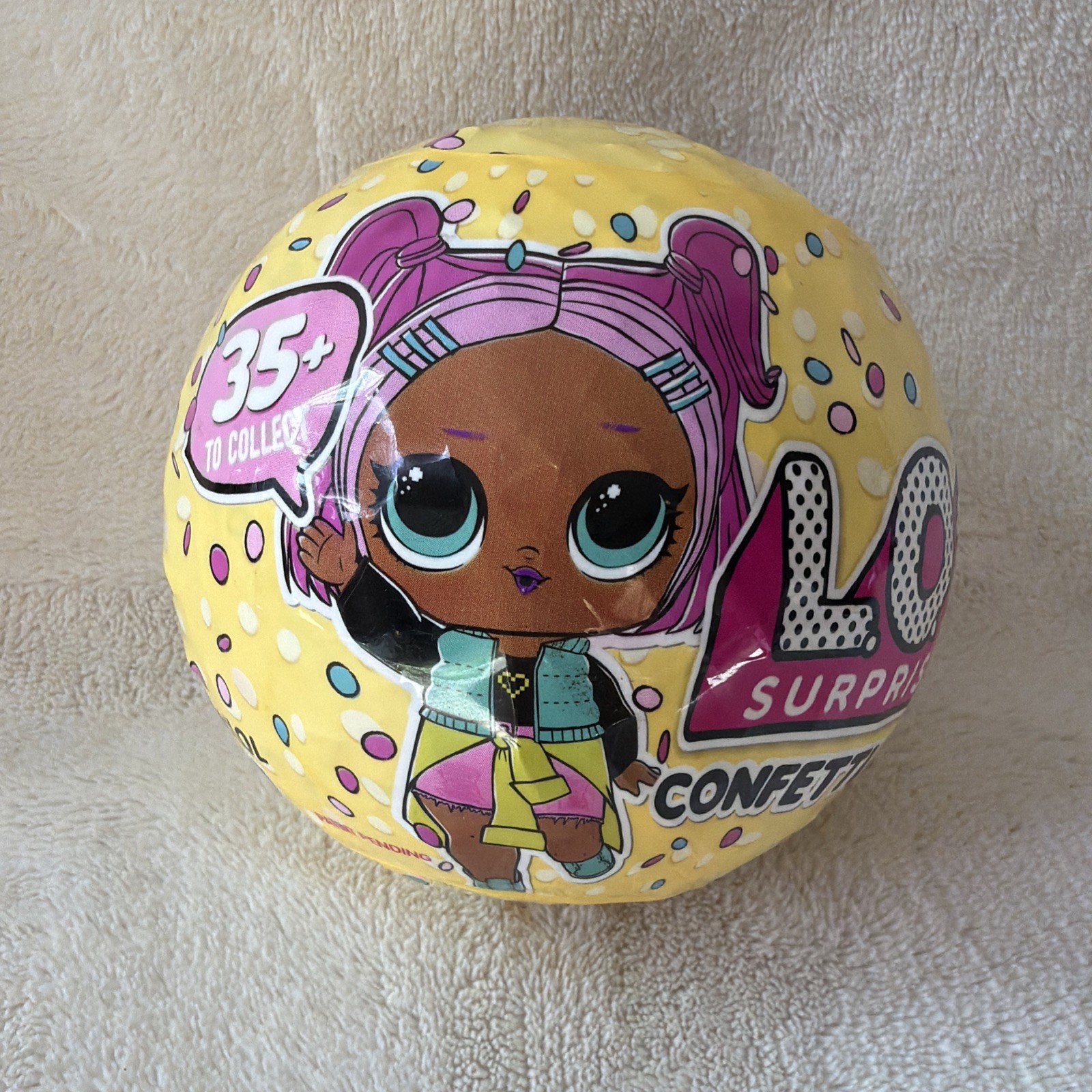 1 LOL SURPRISE CONFETTI POP SERIES 3, WAVE 1, 9 SURPRISES AUTHENTIC, Ships Fast!