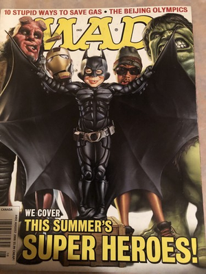 #ad MAD MAGAZINE SUPER HEROES 2 EDITIONS JOKER amp; BATMAN AUG 2008 amp; JAN 2009 $159.00