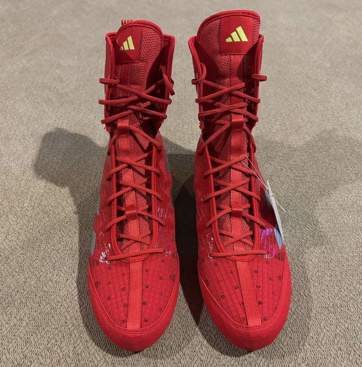 Adidas Box Hog 4 Boxing Shoes Red Mens Size 10.5 JP9846 | eBay