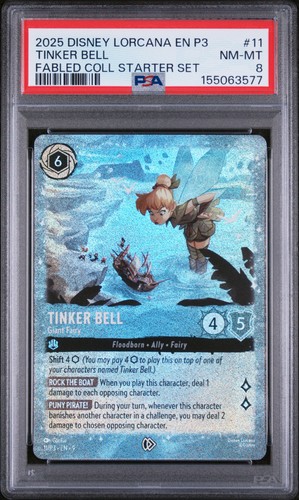 Tinker Bell - Giant Fairy graded PSA 8 for sale on eBay