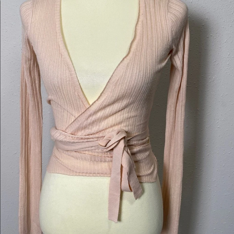 Top Acanalado Rosa Hollister Vintage Y2K - Hecho en Hong Kong Para Mujer Talla M Foto 3 de 4