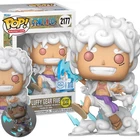 Funko Pop! Luffy Gear 5 GLOW #2177 One Piece Exclusive + Protector - IN STOCK