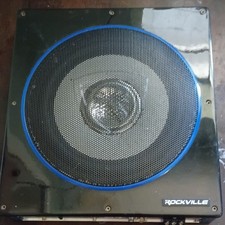 Rockville RW10CA 10" 800W RMS Active Enclosed Powered Car Subwoofer Speaker