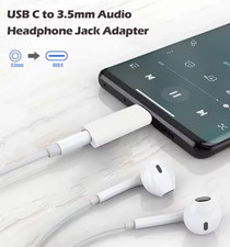 USB type C to 3.5mm jack Audio Adapter USB C 3.5mm Aux Adapter TypeC Earphone