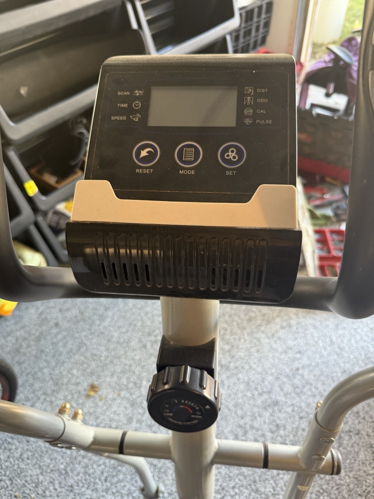 ANCHEER Elliptical Machine 350LB Cardio Exercise Equipment for Home Gym Workouts