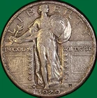 1929 Standing Liberty Quarter Choice Extremely Fine XF+ Coin #36019