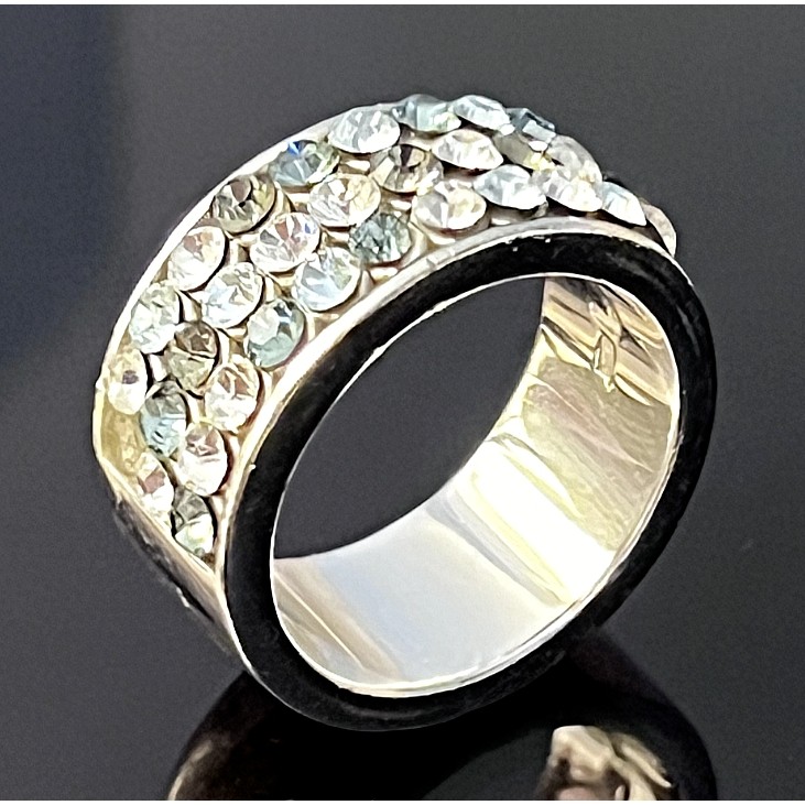 SPARKLING SOLID 925 STERLING SILVER MULTICOLORED … - image 4