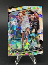 2025 Panini Prizm WNBA #23 Jackie Young Silver Prizms