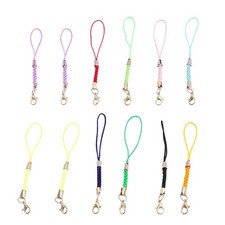 15Pcs Lobster Clasp Phone Lanyard Lightweight DIY Mobile Phone Strap for Key ...