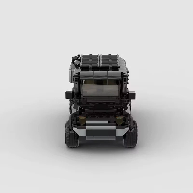 Black Land Rover Defender 456 Pcs Building Brick Set MOC - FREE DELIVERY! UK - Image 3 of 4