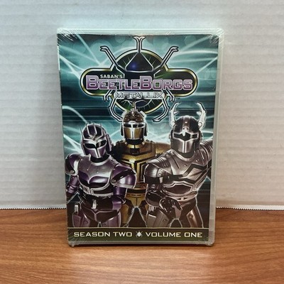 Beetleborgs Metallix - Season 2, Volume 1 (DVD 2013 3-Disc Set) RARE READ DISCRP