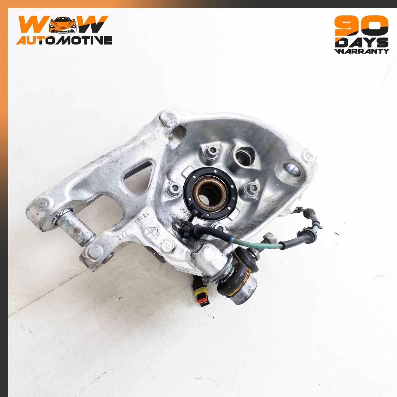 08-19 MASERATI GRANTURISMO REAR LEFT DRIVER SIDE SPINDLE KNUCKLE HUB OEM