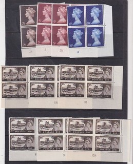 QEII High Value Control Blocks UNMOUNTED MINT 2 Scans